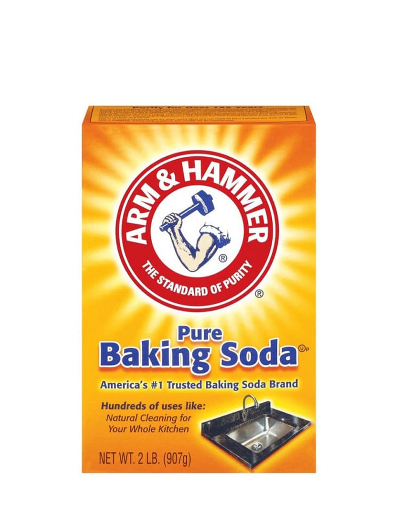 ARM & HAMMER PURE BAKING SODA 907G