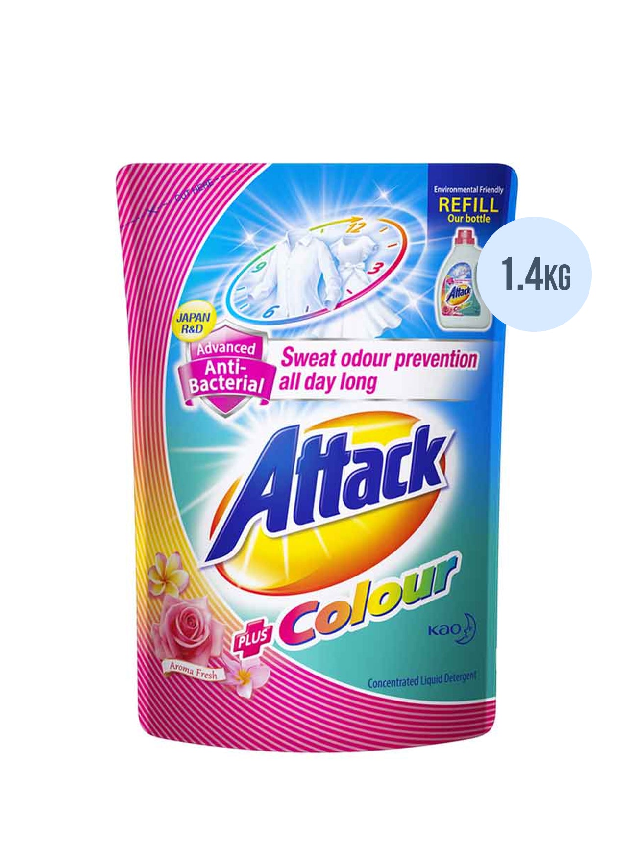 ATTACK LIQ PLUS COLOUR 1.4KG RF
