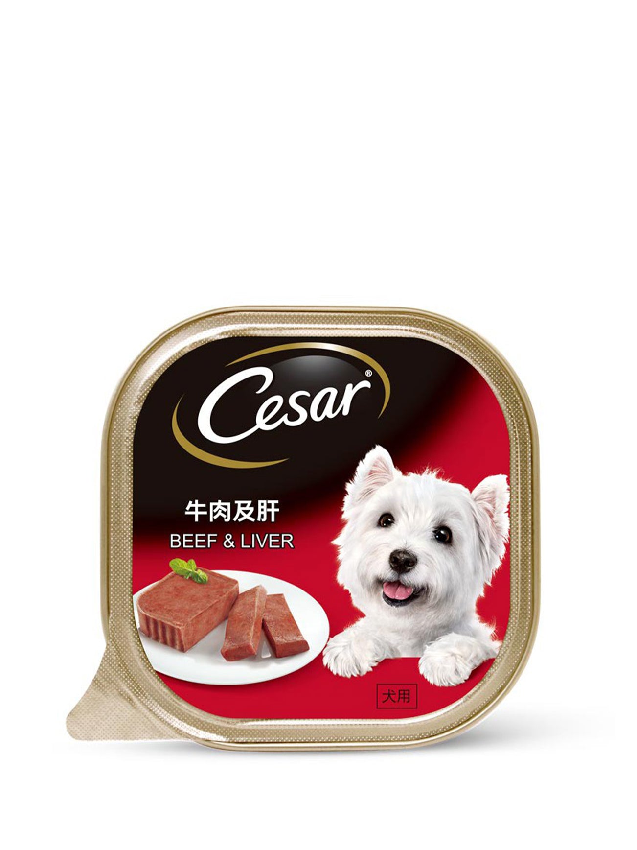CESAR BEEF&LIVER 100G