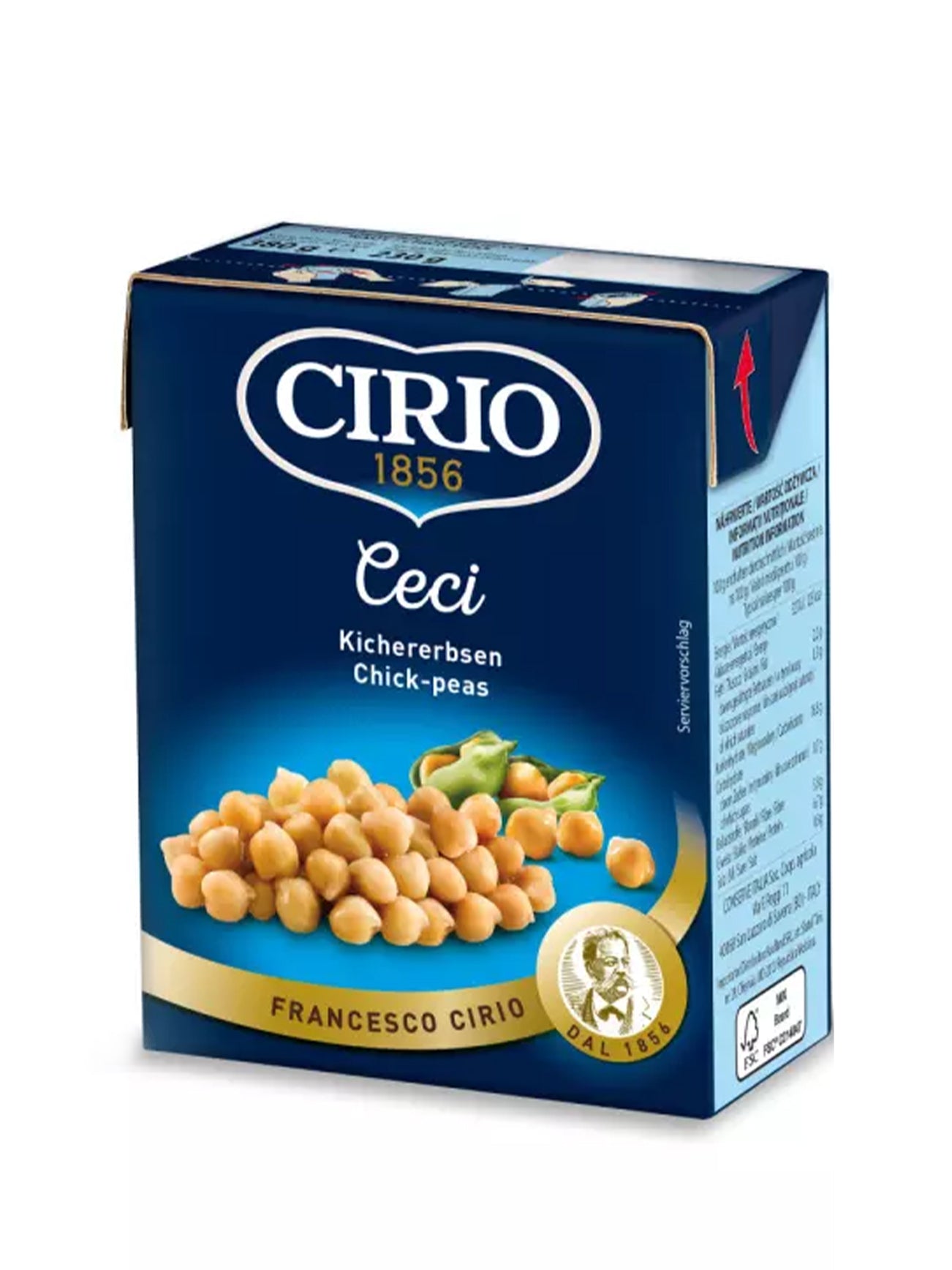 CIRIO CHICK PEAS (BOX) 380G