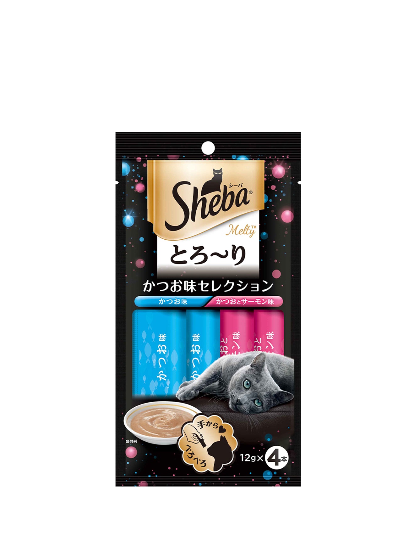 SHEBA MELTY KATSUO + SALMON 48G