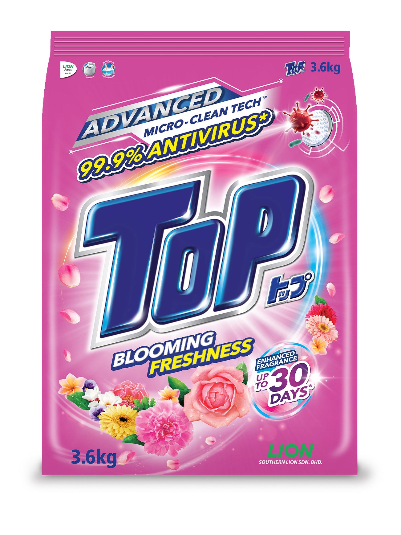 TOP POWDER BLOOMING FRESHNESS 3.6KG