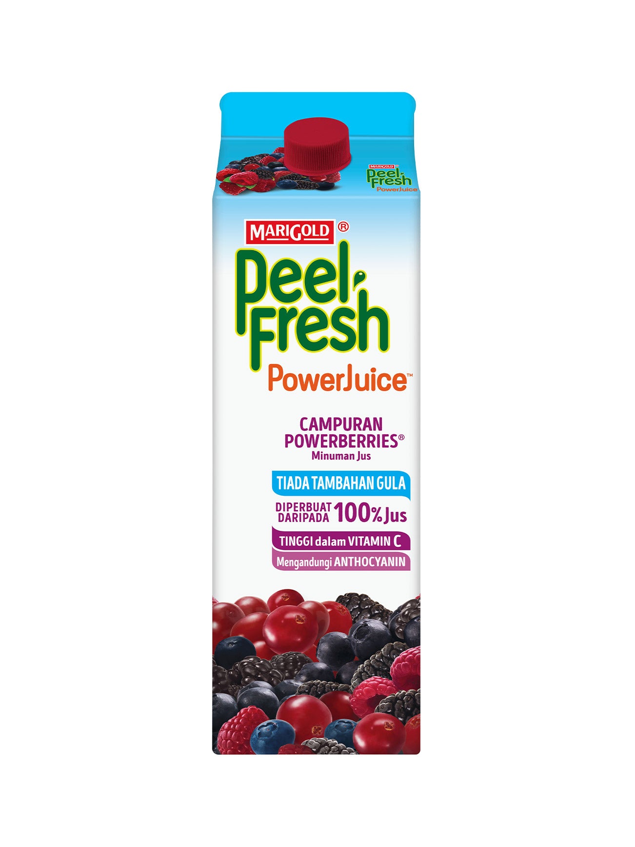MARIGOLD PEEL FRESH POWER BERRIES NS 1L