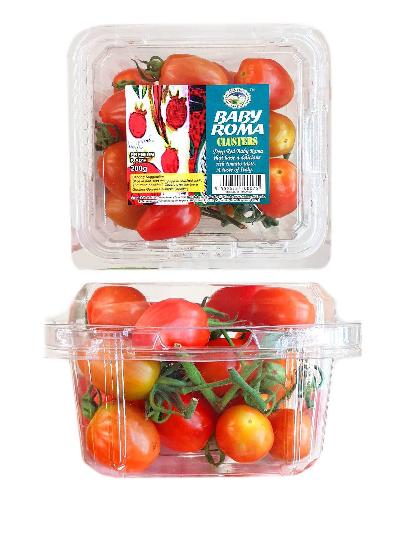 GG BABY ROMA TOMATO 200G