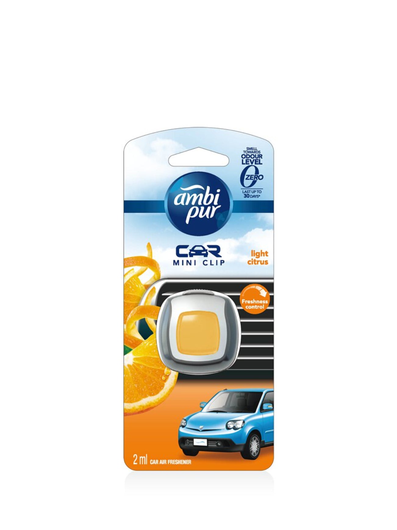 AMBI PUR CAR VENT CLIPS LIGHT CITRUS 2ML