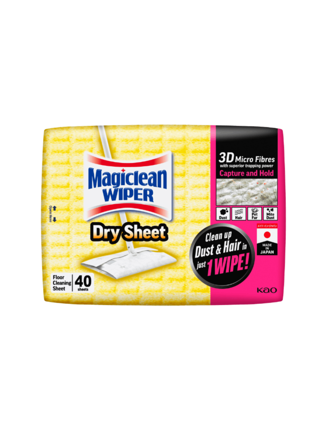 MAGICLEAN WIPER SHEET 40S